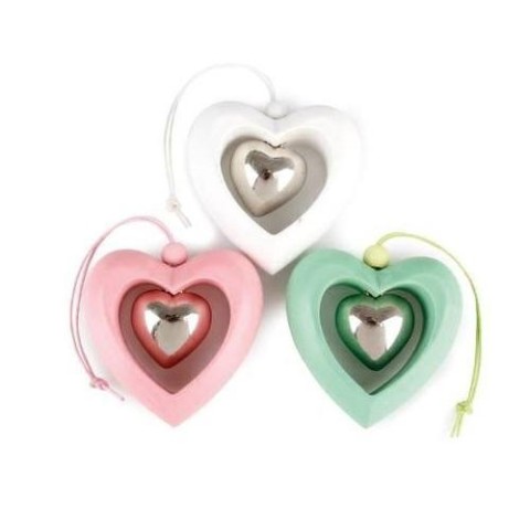 CUORE 3COL 6XH6X15CM